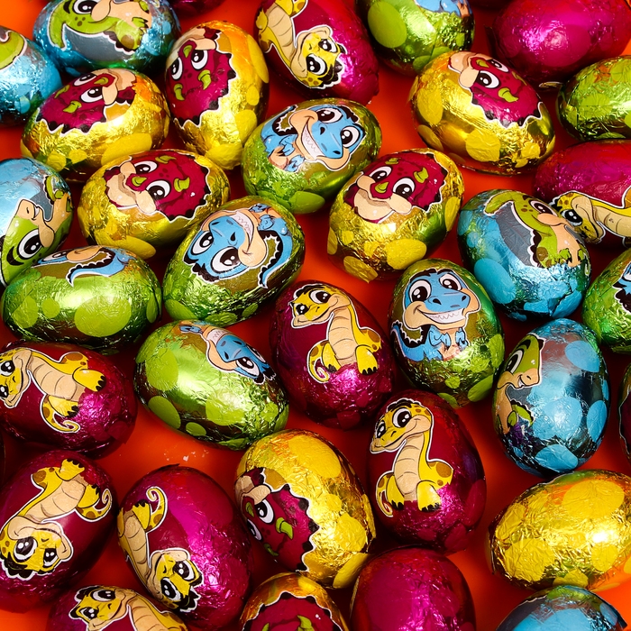 Набор шоколад молочный ЯЙЦО Набор шоколад молочный ЯЙЦО "Динозавр" 12,5 г