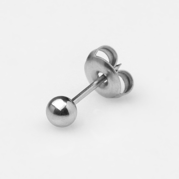 Пистолет одноразовый для пирсинга, серьга в комплекте «Минимал», 4 мм, цвет серебро Пистолет одноразовый для пирсинга, серьга в комплекте «Минимал», 4 мм, цвет серебро