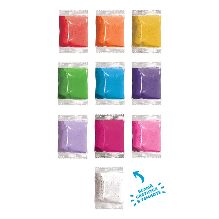 Набор легкого пластилина с 3Д конструктором «КосмоМО» Набор легкого пластилина с 3Д конструктором «КосмоМО»