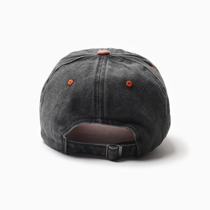 Кепка мужская MINAKU, цвет черный/коралловый, р-р 56-58 Кепка мужская MINAKU, цвет черный/коралловый, р-р 56-58