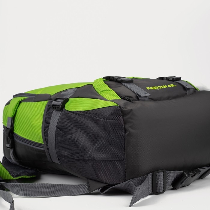 Рюкзак туристический на молнии, 22/27 л, 3 наружных кармана, с расширением, цвет зелёный Рюкзак туристический на молнии, 22/27 л, 3 наружных кармана, с расширением, цвет зелёный