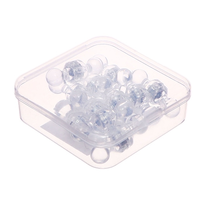 Набор магнитов 22 штуки для досок  Набор магнитов 22 штуки для досок "Пешки", 11х17 мм,  Прозрачные