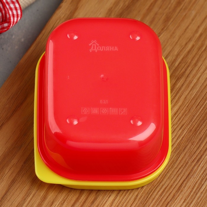 Ланч-бокс прямоугольный FoodVibes «Нажремся в последний раз», 150 мл