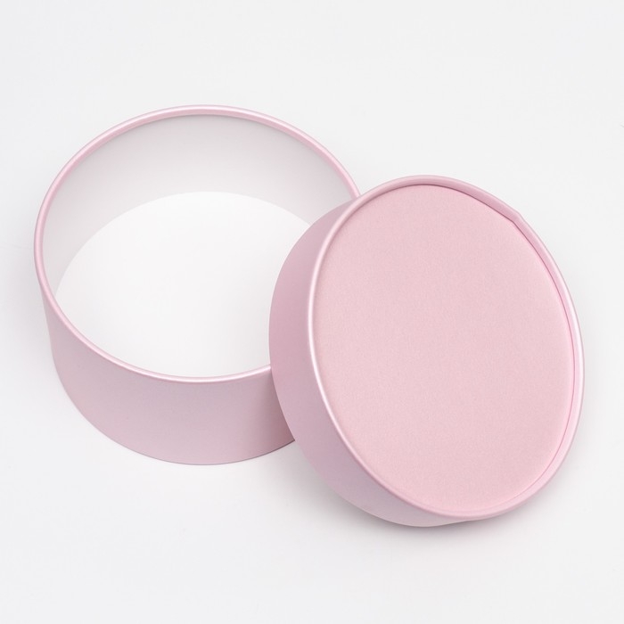 Подарочная коробка Подарочная коробка "Нежность" розовая, завальцованная без окна, 18 х 10 см