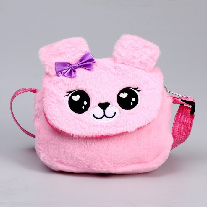 Сумка детская меховая «Мишка», 15х13х3 см Сумка детская меховая «Мишка», 15х13х3 см