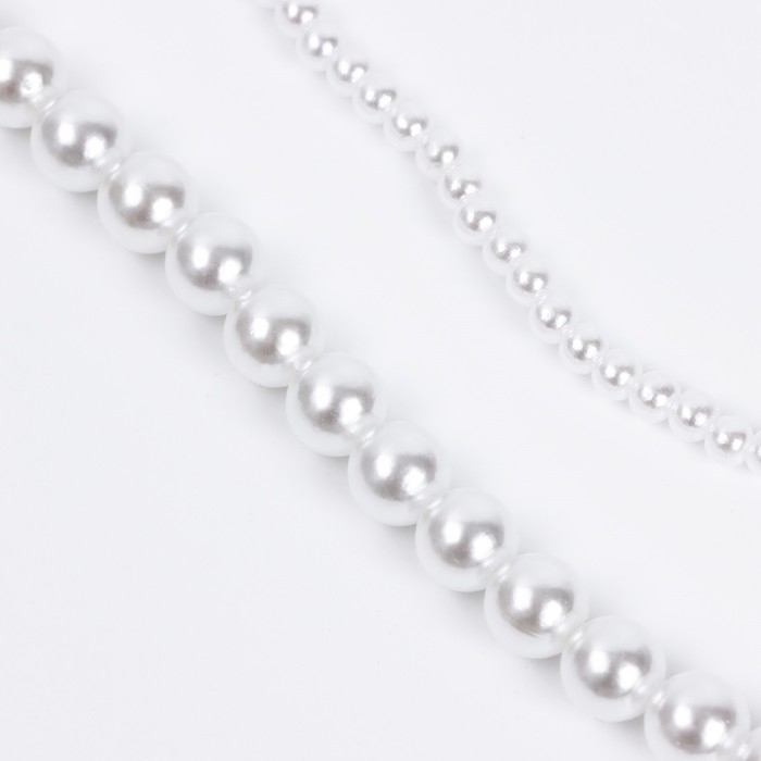 Заколка прядь с жемчугом новогодняя «С Новым годом», на Новый год, 7 х 6,4 см Заколка прядь с жемчугом новогодняя «С Новым годом», на Новый год, 7 х 6,4 см