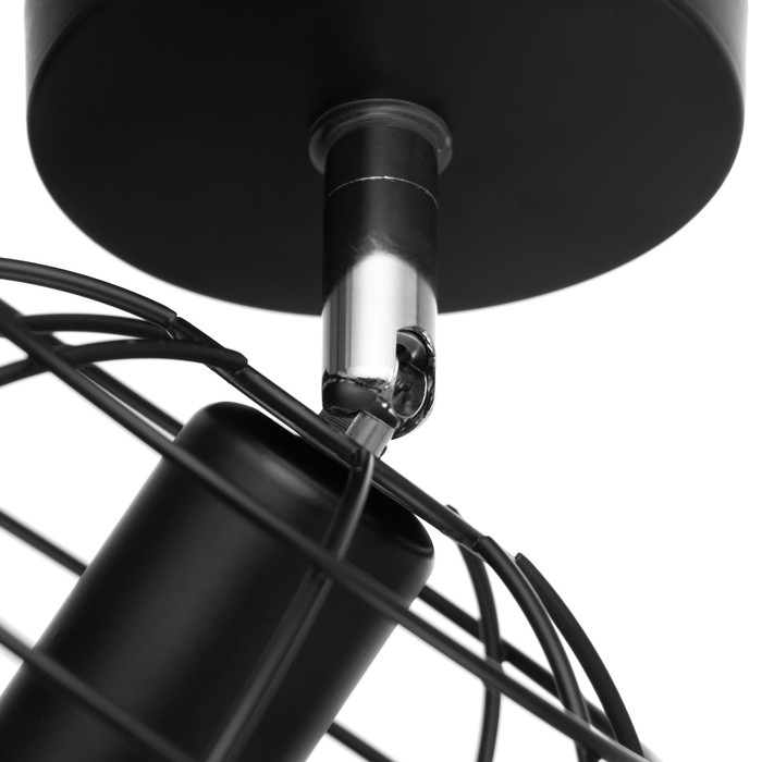 Спот Спот "Нола" Е27 40Вт черный 17х16,5 см