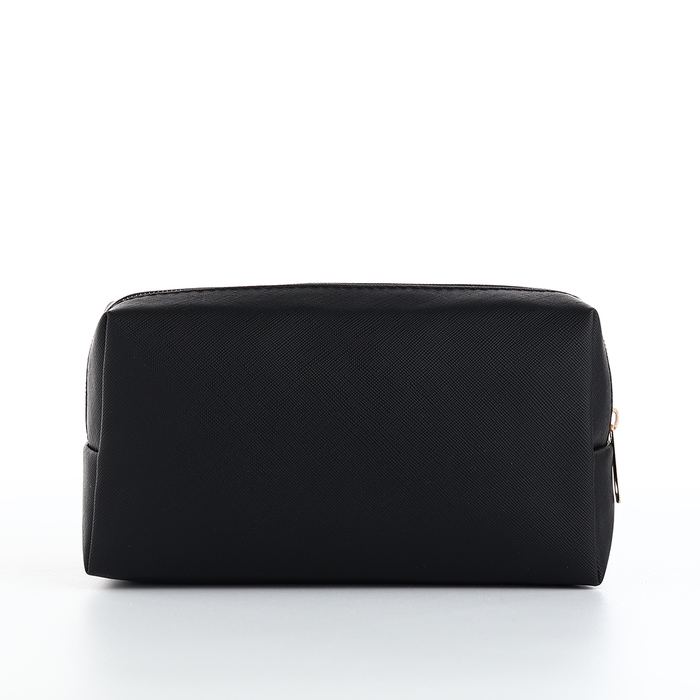 Косметичка на молнии, цвет чёрный Косметичка на молнии, цвет чёрный