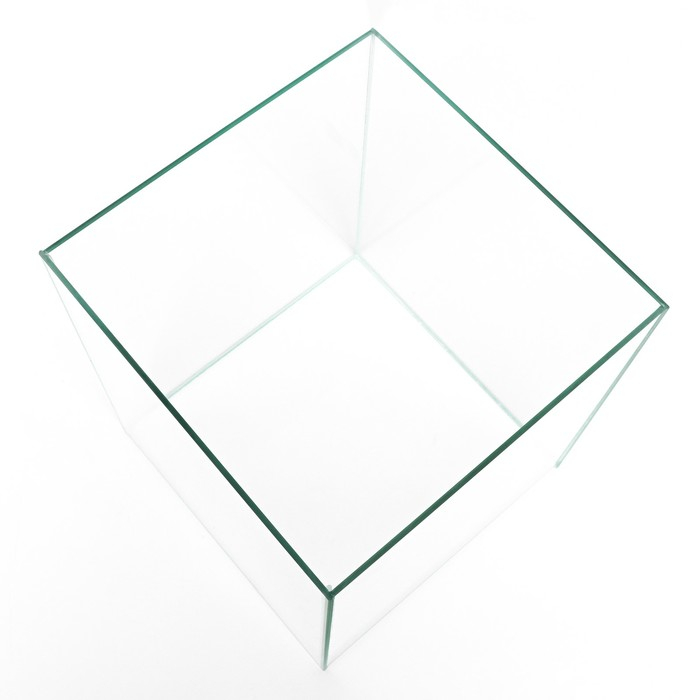 Аквариум Аквариум "Куб" без покровного стекла, 31 литр, бесцветный шов