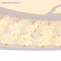 Люстра c ПДУ 661621 LED 90Вт 3 режима 3000-6000К диммер белый 50х50х9 см BayerLux