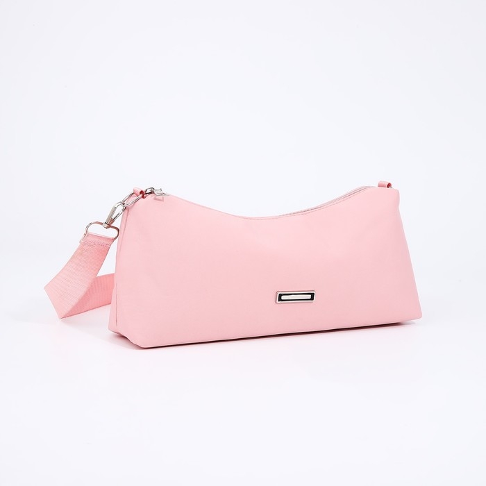 Сумка кросс-боди на молнии, цвет розовый Сумка кросс-боди на молнии, цвет розовый