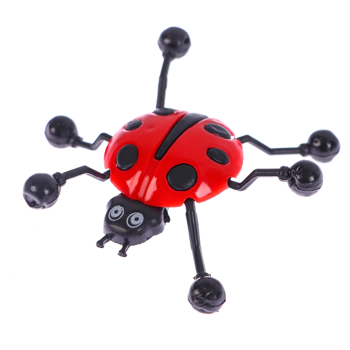 Липучка «Божья коровка», цвета МИКС, на блистере Липучка «Божья коровка», цвета МИКС, на блистере