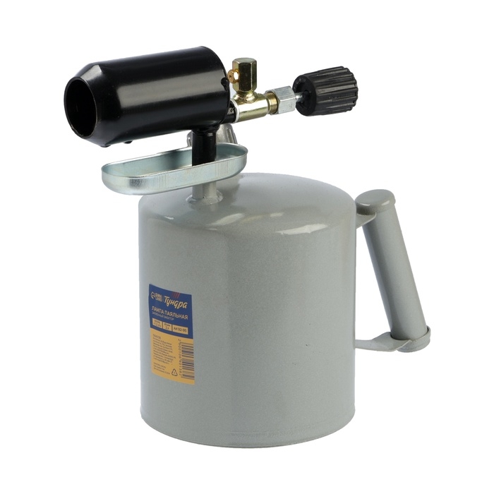 Лампа паяльная ТУНДРА, зауженный эжектор, расход <1.2 л/ч, АИ 92-95, объем 2 л Лампа паяльная ТУНДРА, зауженный эжектор, расход <1.2 л/ч, АИ 92-95, объем 2 л