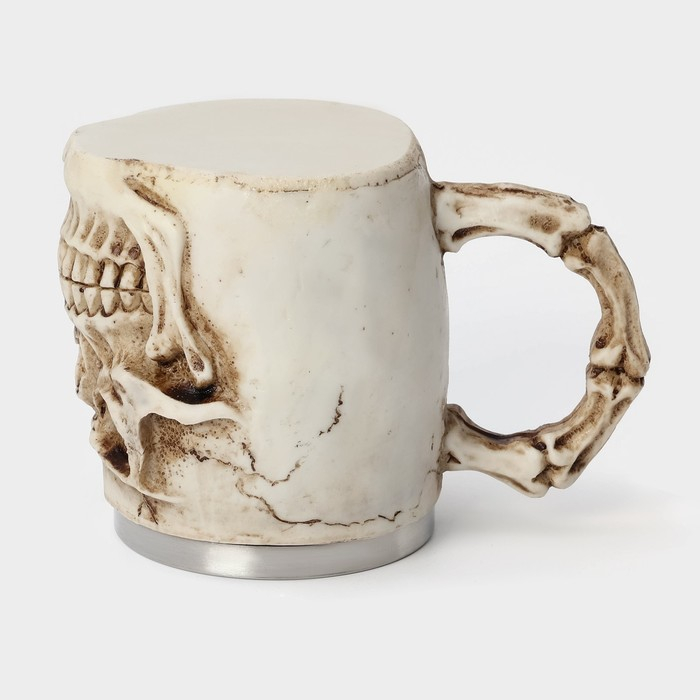 Кружка из нержавеющей стали «Череп. Хэллоуин», 400 мл, цвет МИКС Кружка из нержавеющей стали «Череп. Хэллоуин», 400 мл, цвет МИКС