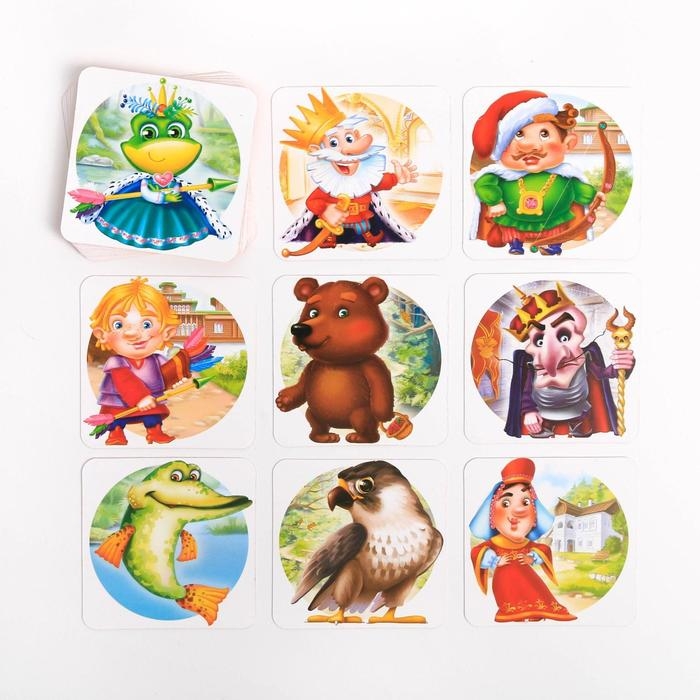 Настольная игра «Мемо. Сказки», 28 карт, 3+ Настольная игра «Мемо. Сказки», 28 карт, 3+