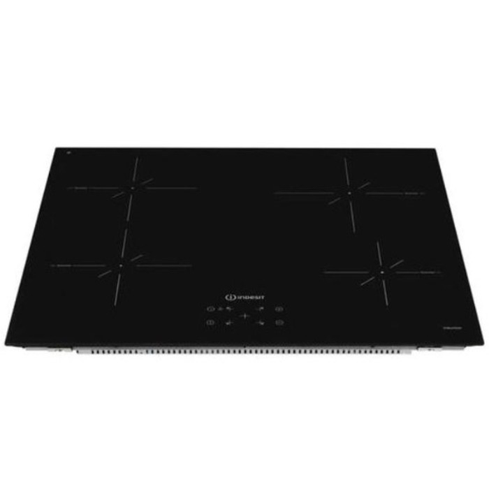 Варочная поверхность Indesit IS 41Q60 FX, индукционная, 4 конфорки, сенсор, чёрная