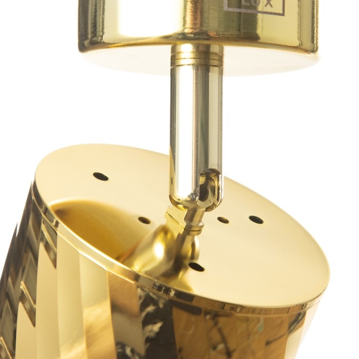 Спот Спот "Алисер" GU10 золото 7,5х7,5х20 см