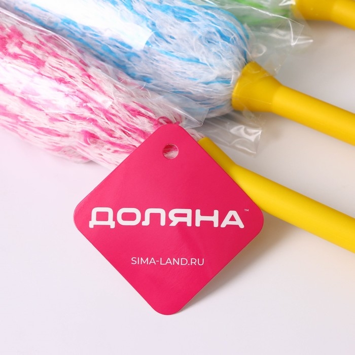 Щётка для пыли Доляна «Антистатик», 55 см, рабочая часть 35 см, микрофибра, цвет розовый Щётка для пыли Доляна «Антистатик», 55 см, рабочая часть 35 см, микрофибра, цвет розовый