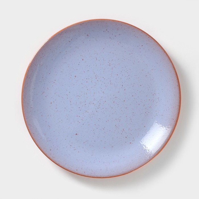 Тарелка ColorLife, d=24 см, h=2,5 см, цвет сиреневый Тарелка ColorLife, d=24 см, h=2,5 см, цвет сиреневый