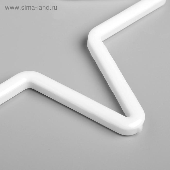 Светодиодная фигура «Звезда» 28 см, пластик, 220 В, свечение тёплое белое Светодиодная фигура «Звезда» 28 см, пластик, 220 В, свечение тёплое белое