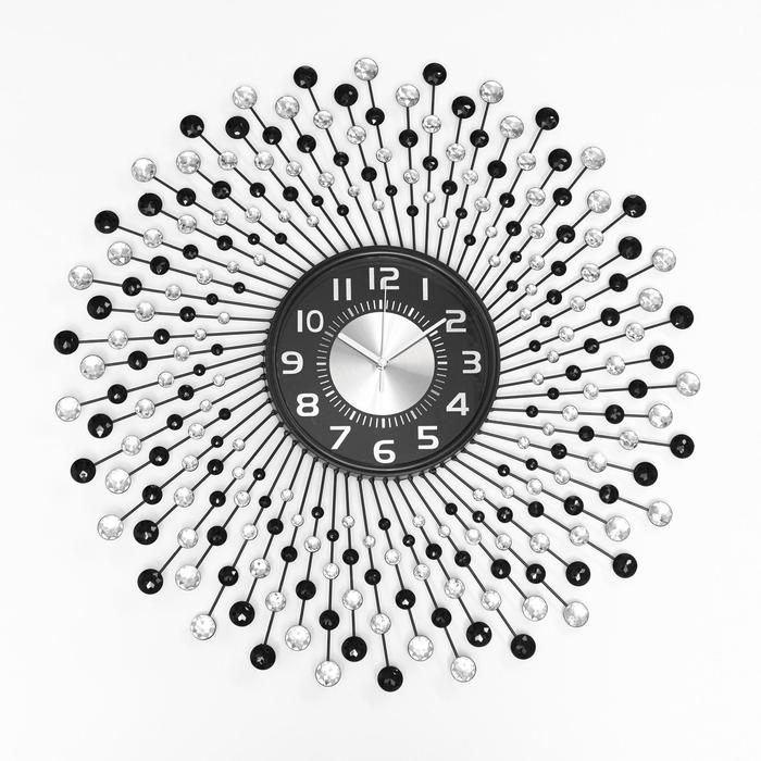 Часы настенные интерьерные большие  Часы настенные интерьерные большие "Аласса", бесшумные, d-68 см, циферблат d-22 см