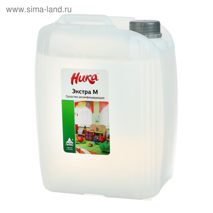Дезинфицирующее средство  Дезинфицирующее средство "Ника-Экстра М", с моющим эффектом, 5.0 л