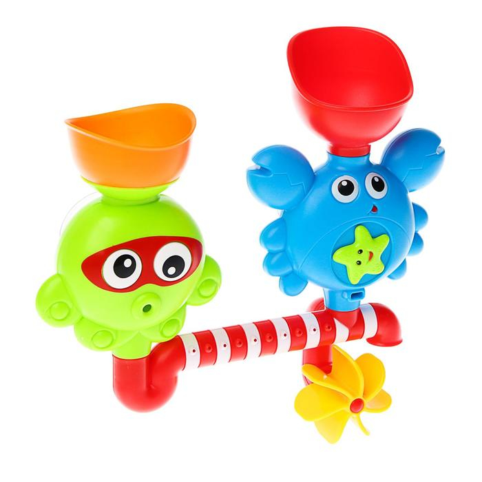 Игрушка для ванны «Водная забава», на присоске, Крошка Я Игрушка для ванны «Водная забава», на присоске, Крошка Я