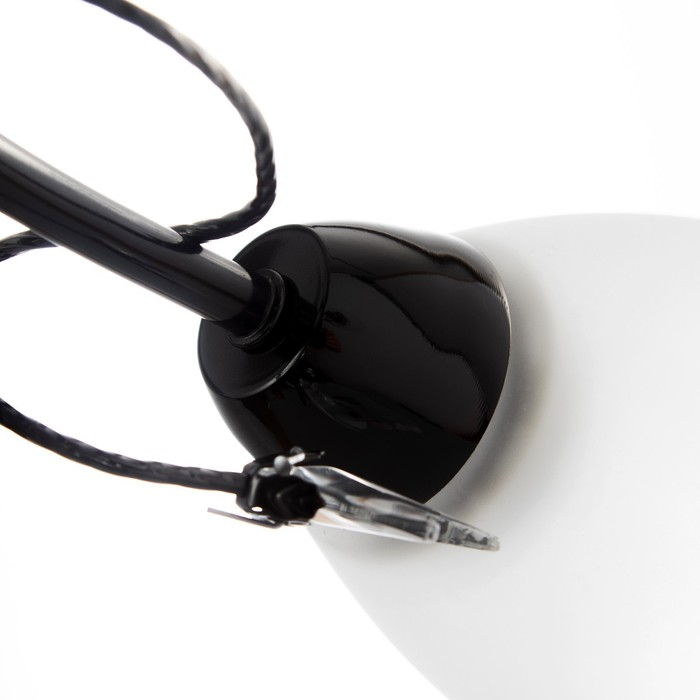 Люстра Люстра "Милана" 3x40Вт E27 черный 52х45х17 см