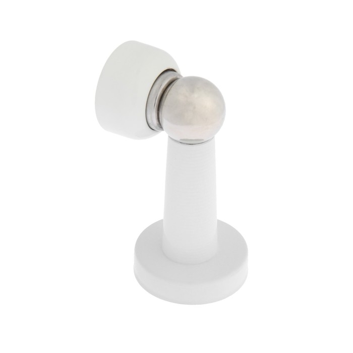 Упор дверной магнитный LOCKLAND, цвет белый Упор дверной магнитный LOCKLAND, цвет белый