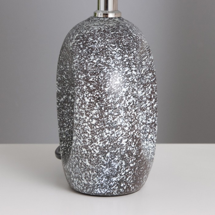 Лампа настольная Лампа настольная "Инес" 1х40Вт Е14 черный 20х20х30см