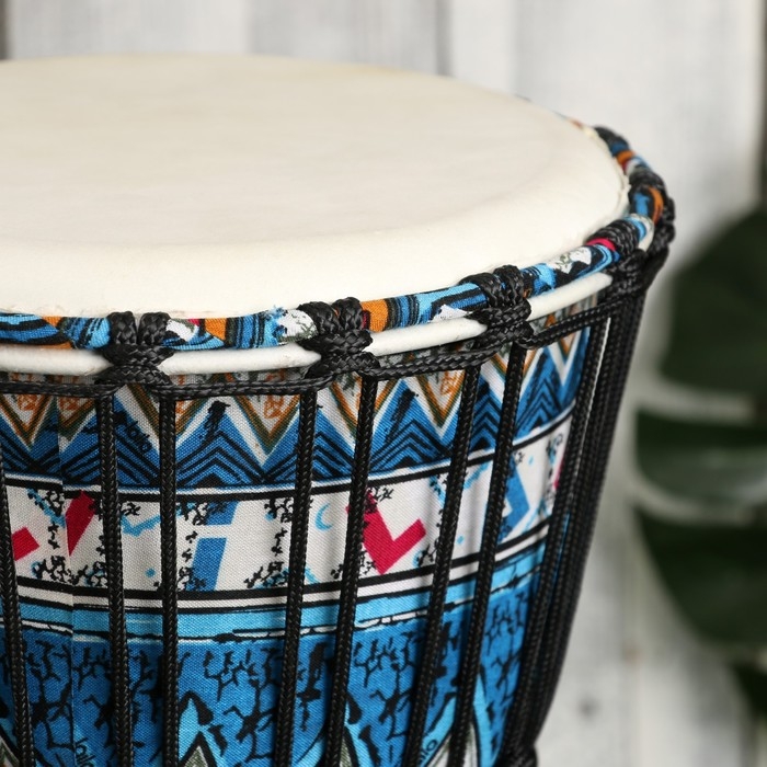 Барабан Джембе Орнамент, 38 х 21 см Барабан Джембе Орнамент, 38 х 21 см
