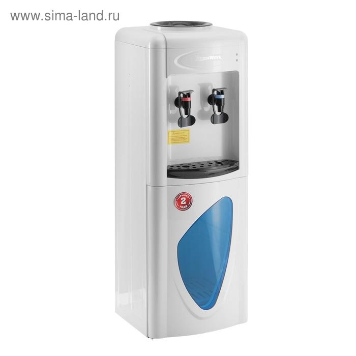 Кулер для воды AquaWork AW 0.7LDR, нагрев и охлаждение, 700/70 Вт, белый с черным Кулер для воды AquaWork AW 0.7LDR, нагрев и охлаждение, 700/70 Вт, белый с черным