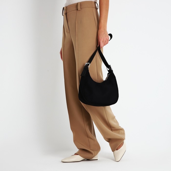 Сумка женская на молнии, цвет чёрный Сумка женская на молнии, цвет чёрный