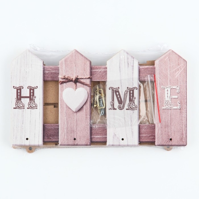 Ключница настенная HOME, 22,7 х 12,2 см. Ключница настенная HOME, 22,7 х 12,2 см.