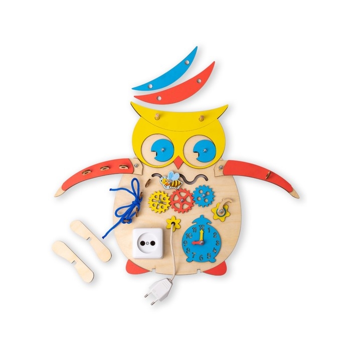 Развивающая доска «Бизи-Сова» Развивающая доска «Бизи-Сова»