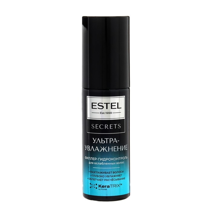 Филлер-гидроконтроль ESTEL SECRETS для ослабленных волос, 100 мл Филлер-гидроконтроль ESTEL SECRETS для ослабленных волос, 100 мл