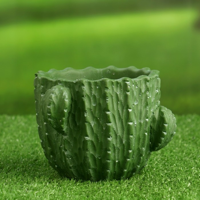 Кашпо  Кашпо "Кактус" 13х10см