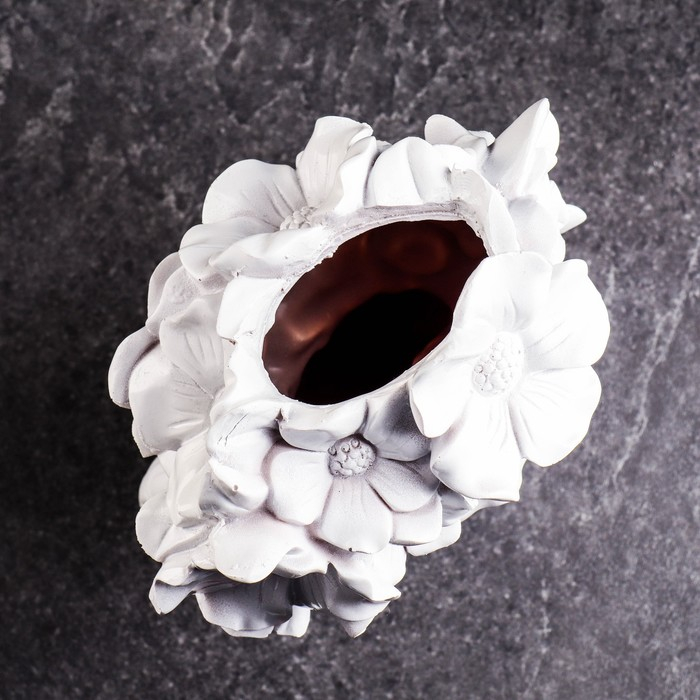 Ваза Ваза "Девочка с бантом", белая, 2 л/31х20х15см