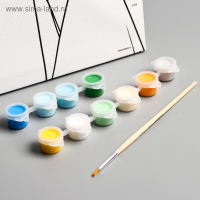 Картина по номерам для детей "Анна и Эльза" 20х30 см, Холодное сердце