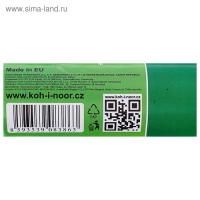 Бумага креповая поделочная гофро Koh-I-Noor 50 x 200 см 9755/07 красная тёмная, в рулоне