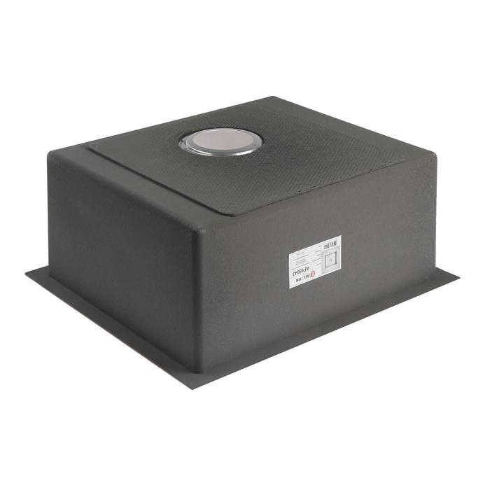 Мойка кухонная AFLORN AF95043, врезная, S=3,0 и 0,8 мм, 50х43х20 см, сифон, сатин Мойка кухонная AFLORN AF95043, врезная, S=3,0 и 0,8 мм, 50х43х20 см, сифон, сатин