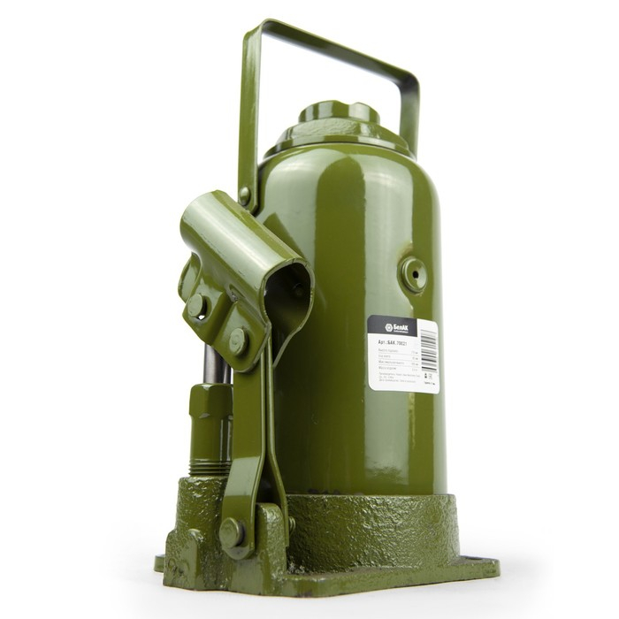 Домкрат гидравлический  Домкрат гидравлический "БелАК" ECO БАК.70021, подъем/подхват 410/210 мм, 20 т