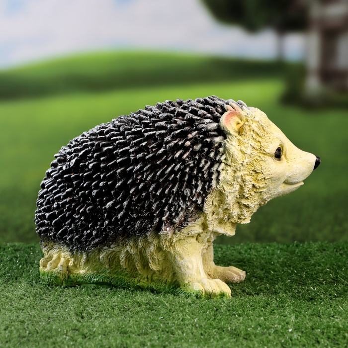 Садовая фигура Садовая фигура "Ёж прижатый" большой 26х16х17см