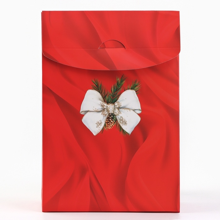 Коробка подарочная новогодняя складная «Снежный шар», 15 х 7 х 22 см, Новый год Коробка подарочная новогодняя складная «Снежный шар», 15 х 7 х 22 см, Новый год