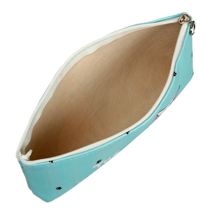 Пенал школьный на молнии Пенал школьный на молнии "Котик", МИКС