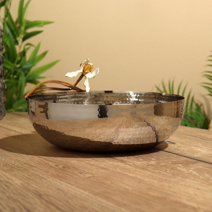 Ваза  Ваза "Альстро" 27х26х14 см, нерж. сталь