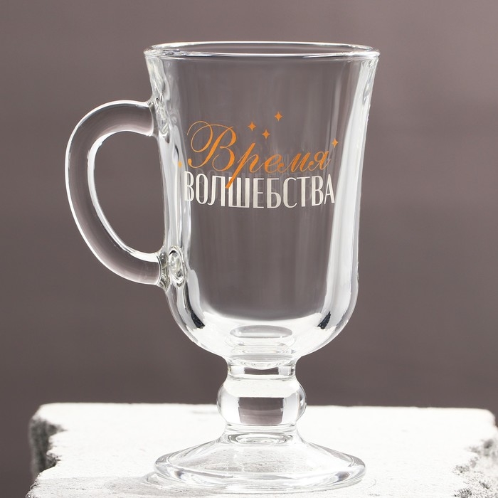 Бокал айриш новогодний «Время волшебства», на Новый год, 250 мл Бокал айриш новогодний «Время волшебства», на Новый год, 250 мл