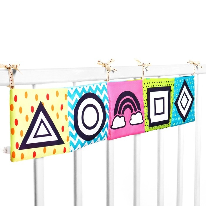 Бортик на кроватку «Африка» 14х70 см, Крошка Я Бортик на кроватку «Африка» 14х70 см, Крошка Я