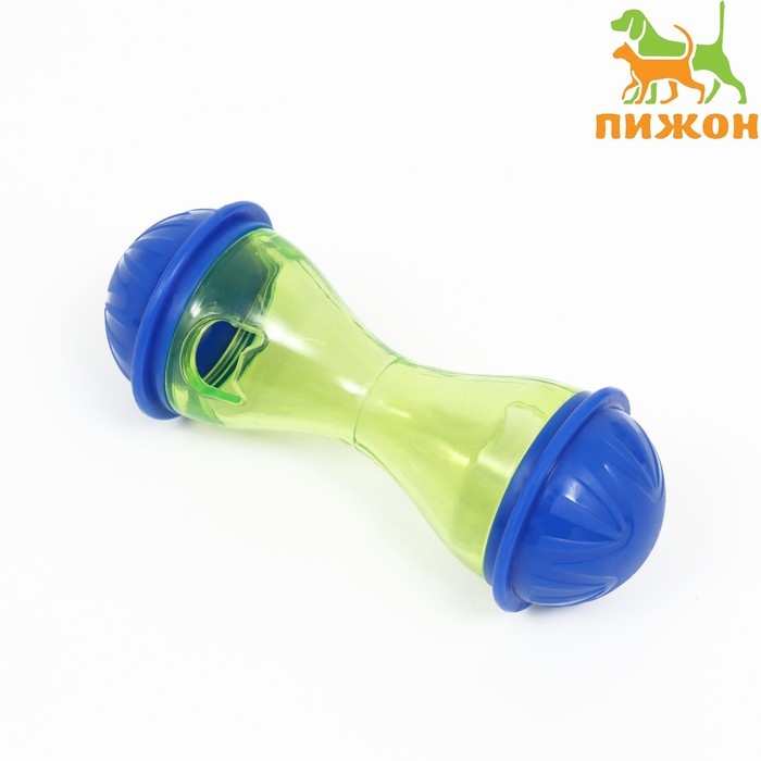 Игрушка под лакомства  Игрушка под лакомства "Бесконечность" 11 х 4,5 см, синяя/жёлтая