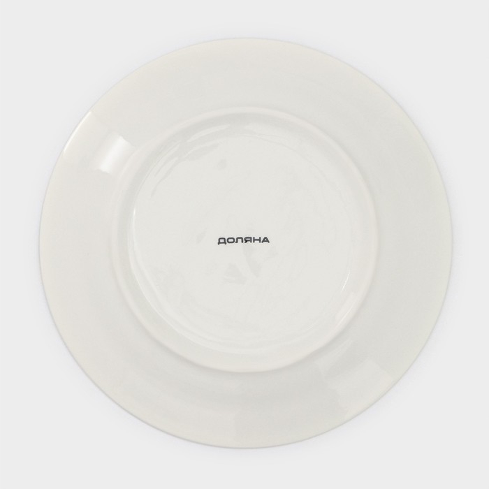 Набор тарелок фарфоровых Доляна Askım, 18 предметов: 6 тарелок d=20 см, 6 тарелок d=25 см, 6 тарелок глубоких 340 мл Набор тарелок фарфоровых Доляна Askım, 18 предметов: 6 тарелок d=20 см, 6 тарелок d=25 см, 6 тарелок глубоких 340 мл